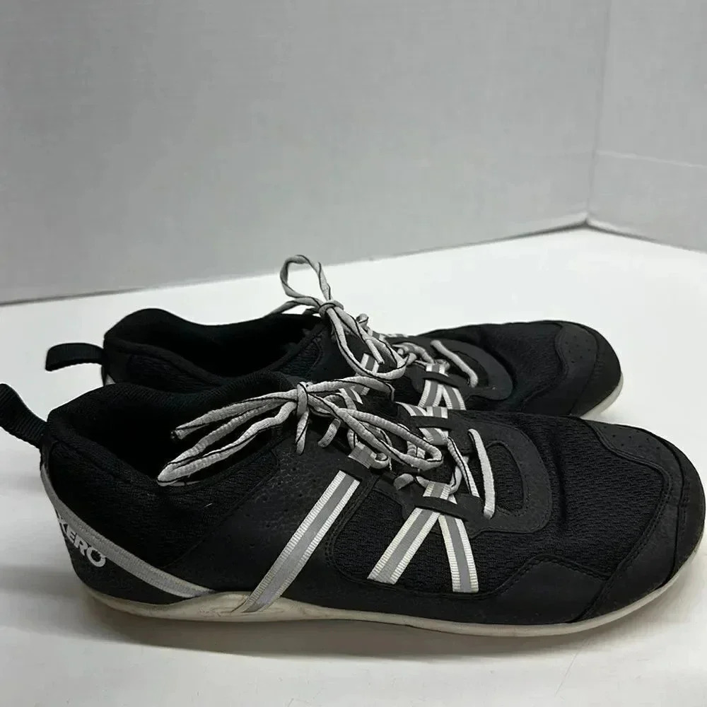 XeroShoes Prio Sneakers Orthopedic Comfortable Walking Shoes Black Size 9.5